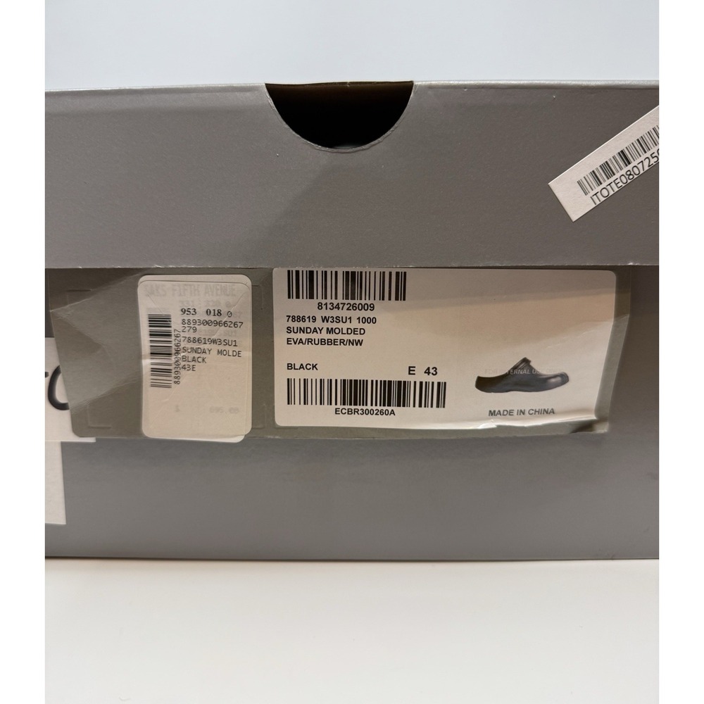 Balenciaga Sunday Molded Mule Black Size 10 US 43 EU - Picture 5 of 5